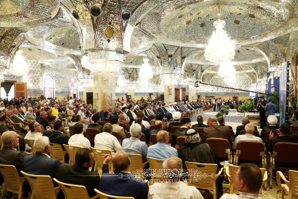 أمانة مسجد الكوفة المعظم تطلق فعاليات مهرجان السفير الثقافي السابع