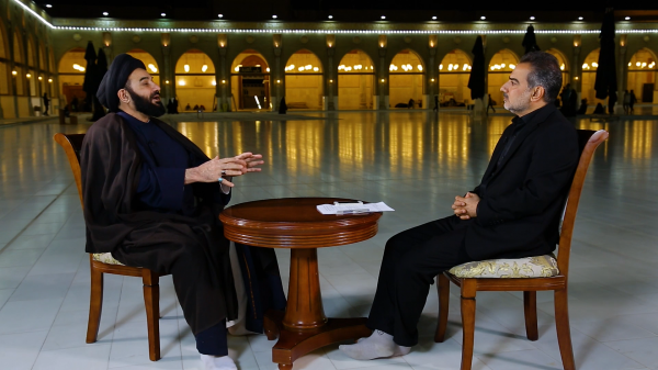 حلقة حوارية تظمنت حياة السيدة ام البنين (عليها السلام)