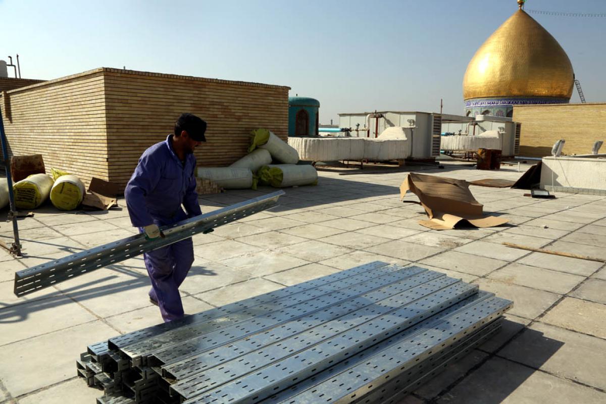 شعبة الاتصالات والصوتيات عمل  مميز وإبداع مستمر