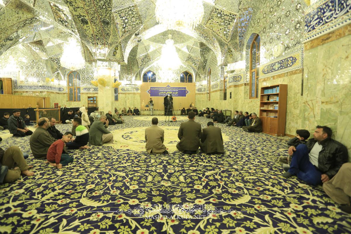إحياءا لذكرى شهادة الزهراء (عليها السلام) أمانة مسجد الكوفة تقيم مجلس العزاء السنوي