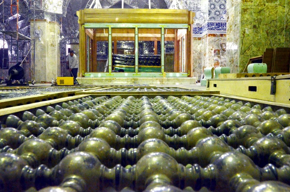 الايام  القادمة ستشهد افتتاح الشباك الجديد لصحابي هاني بن عروة (رض)